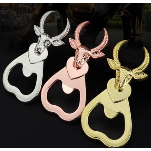 New Niutou functional bottle opener creative with iron absorption Oktoberfest event gift