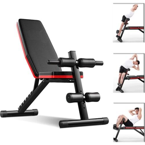 Dumbbell Bench Adjustable Sit-ups Bench for Strength Training Benches Full Body Workout Multi-Purpose Utility Weight Bench