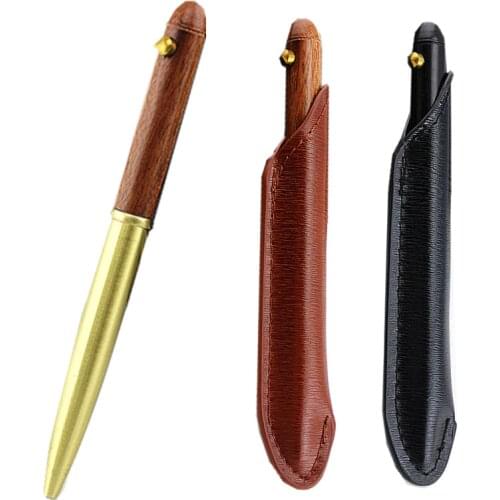Luxury quality wood Business office Ballpoint Pen New student School Stationery Supplies pens for writing