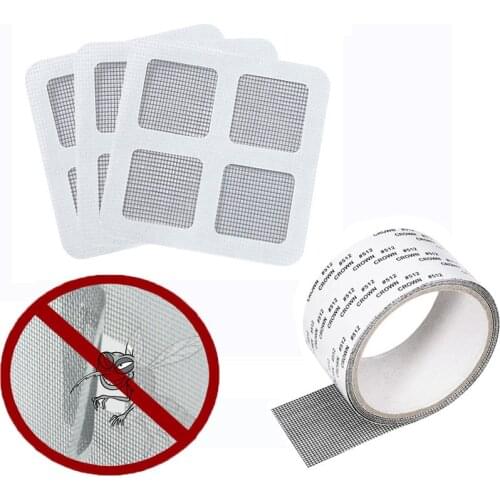 Fix Net Window Home Adhesive Anti Mosquito Fly Bug Insect Repair Screen Wall Patch Stickers Mesh Window Screen Window Net Mesh