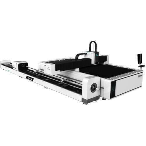 Exchangeable Table 3015 Metal Laser Cutter Machine 500W metal tubes Fiber Laser Cutting Machine