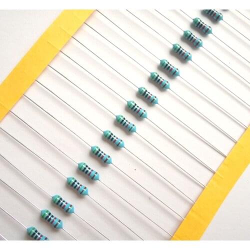 1/4w Resistance 1% 22k 24k 27k 30k 33k 36k 39k 43k 47k 51k 56k 62k 68k 75k 82k 91k ohm 0.25w original new Metal Film Resistor
