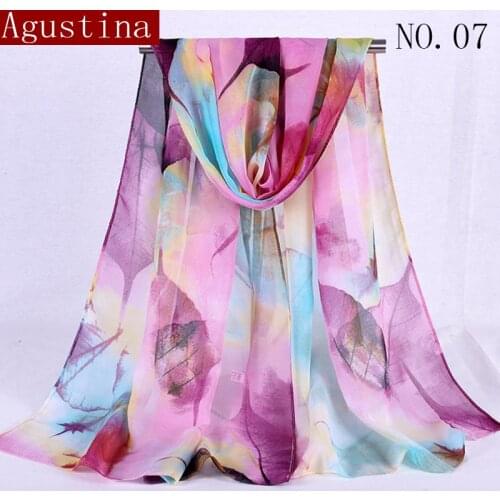 Scarf chiffon winter printing poncho women designer brand luxury shawl head scarfs scarves stoles shawls Lattice pink bandanas s