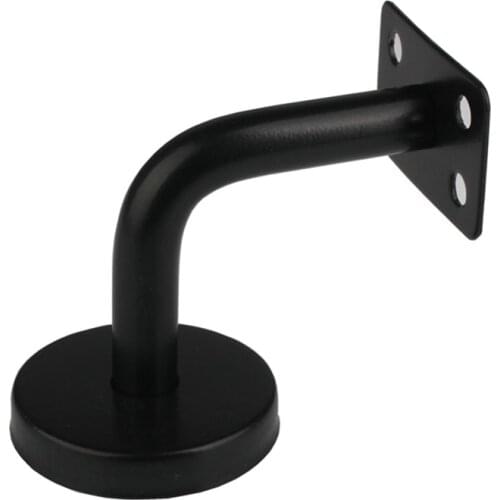 3Pcs/lots Handrail Brackets Flat/Bend Stainless Steel Wall Supports, Household Stairs Handrail Holders Hardware Accessories