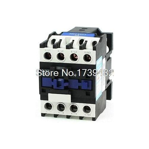 CJX2-2510 690V 40A 3 Poles 3P NC DIN Rail AC Contactor 220V 50Hz Coil