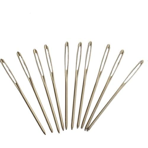 Needle with Large Pinhole and Round End for Kids Montessori Materials for Hand-eye Coordination Preschool Preliminary Exercises