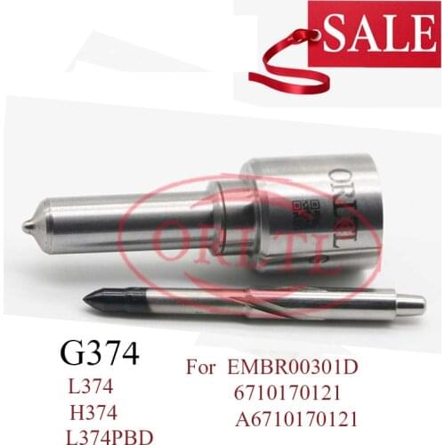 H374 Common Rail Nozzle Euro 5 G374 for Ssangyong Injector EMBR00301D A6710170121