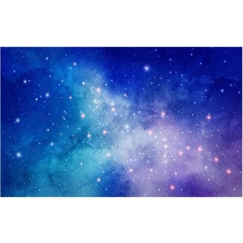 Blue ceilings star ceiling Photo Wallpaper Living Room Bedroom KTV Ceiling Murals Wallpaper