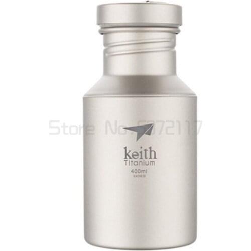 Keith 700ml Water Bottle Portable Leak-proof Outdoor Sport Travel Camping Bottle with Bag Ti3032