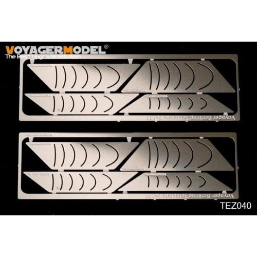 KNL HOBBY Voyager Model TEZ040 metal engraved template 11