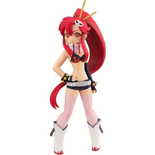 2021 in stock!17cm Japanese original anime figure Tengen Toppa Gurren-Lagann littner yoko action figure collectible model