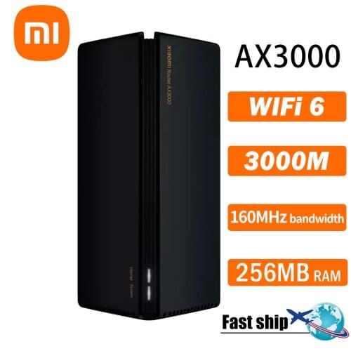 2021 NEW Xiaomi MI Router AX3000 Mesh Wifi6 2.4G 5.0 GHz Full Gigabit 5G WiFi Repeater 4 Antennas Network Extender Mesh Routers