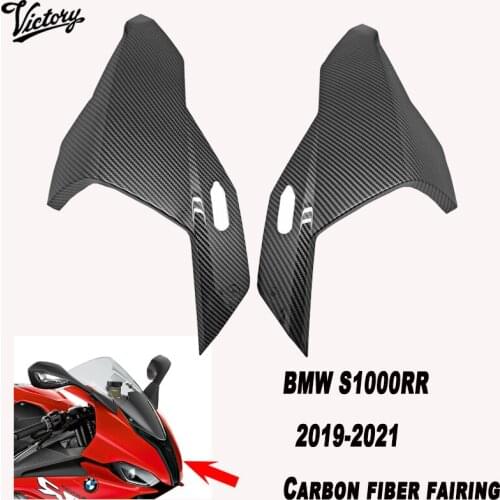 Motorcycle Parts Carbon Fiber Fairing Front Protective Shell ABS Injection Molding Suitable For BMW S1000RR 2019 2020 2021