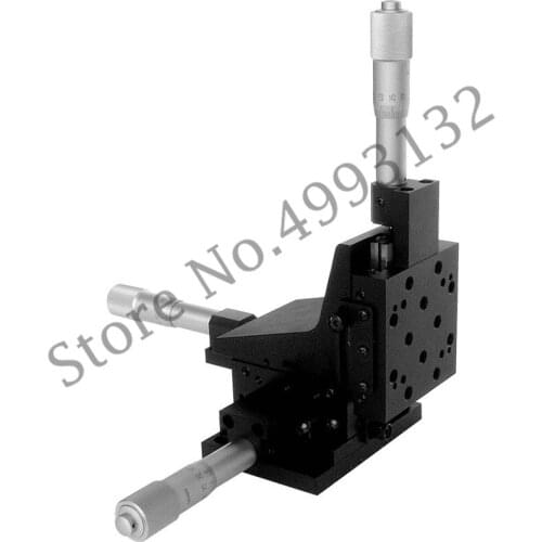 MS-XYZ25-63 High Precision Manual Whole Translation Stage XYZ Three-dimensional Stage 25mm Three-axis Stage