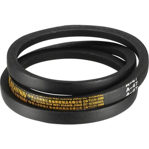 Uxcell A44-A57 Drive V-Belt Girth 44 Inch-57 Inch Industrial Power Rubber Transmission Belt