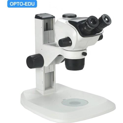 OPTO-EDU A23.2605-B Wholesale Zooming Electronic Led Ring Light Educational Dissecting Binocular Stereoscopic Microscopes Zoom