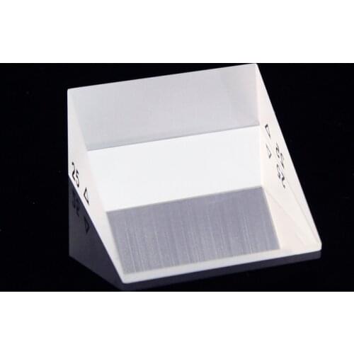 Prism 25 Degree 40mm High-precision Ophthalmic Strabismus Correction Rhomboid Prism Wedge Optical Glass Block Right-angle Prism