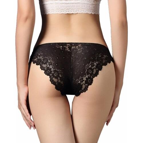 Sexy Lace Panties Women Fashion Cozy Lingerie Tempting Briefs High Quality Womens Underpant Low Waist Intimates Underwear