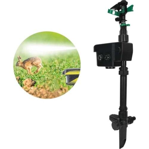 Nozzle Solar Waterproof Timing Sensor Water Spray Bird Repellent Garden Sprinkler Irrigation System helium cylinder