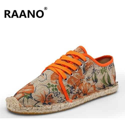 TRAANO Mens Espadrilles