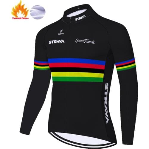 Cyclisme tour New de france Spain cycling shirt strava winter long sleeve bike jersey Belgium maillot ciclismo hombre invierno