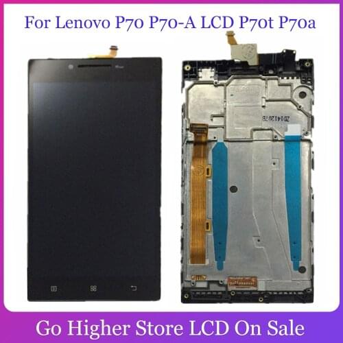 5.0" For Lenovo P70 P70-A LCD P70t P70a Lcd Display Touch Screen Digitizer Assembly Free Tools
