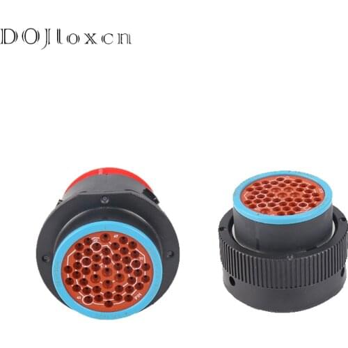 1/5 Sets 47 Pin DHP Series HDP26-24-47PE/HDP24-24-47SE Original Authentic Deutsch Wiring Plug Balck Male And Female Connector