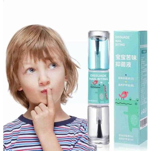 10mlBitter Nail Water Childrens Anti-biting Nails Nail Prevent Cuticle Non-Toxic Eating Polish Biting Fingernail Bite Unis M6Q0