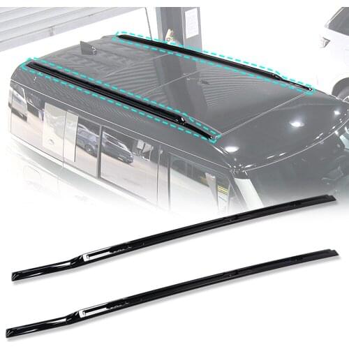 2 Pieces Aluminium Roof Rail Rack Side Rail Bar Fits for Land Rover Defender L663 4D 110 2020 2021