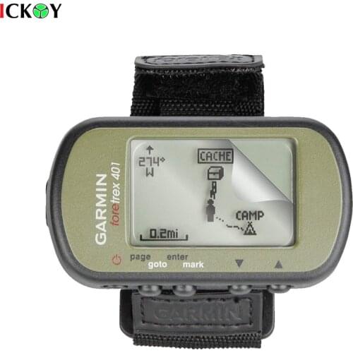 3pcs Clear LCD Screen Protector Shield Film Skin for GPS Garmin Foretrex 401/301 Accessories