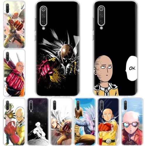 One Punch Man Anime Phone Case For Xiaomi Redmi Note 10 9S 8T 9 8 7 6 5 Pro S2 9C 9A 8A 7A 6A 5A K30 K20 Cover