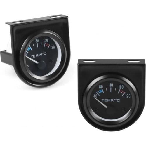 Car Gauge Ultra-Lite Anti-fogging Install Easily ABS Autogage Water Temperature Gauge for Car 12V 2Inch Car Accessories