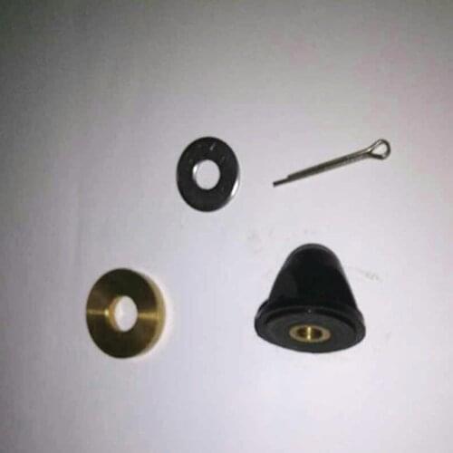 Free shipping marine outboard motor part retaining nut cotter pin washer accessories for hankai 2 stroke 4 hp engine