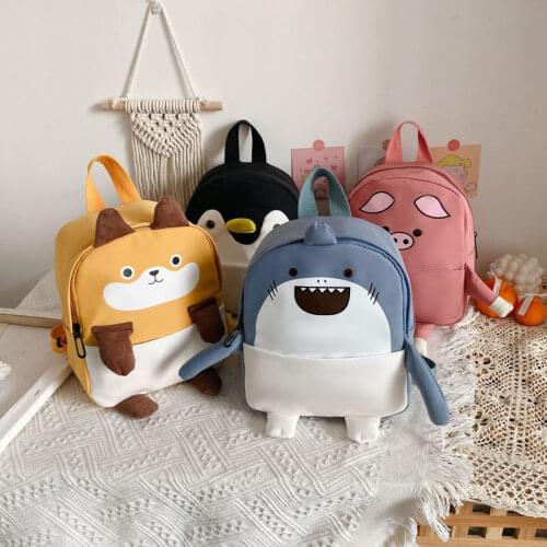 Children Backpacks Kids Bag Boys Girls Cute Animal Travel Bags Kindergarten School Bag Toys