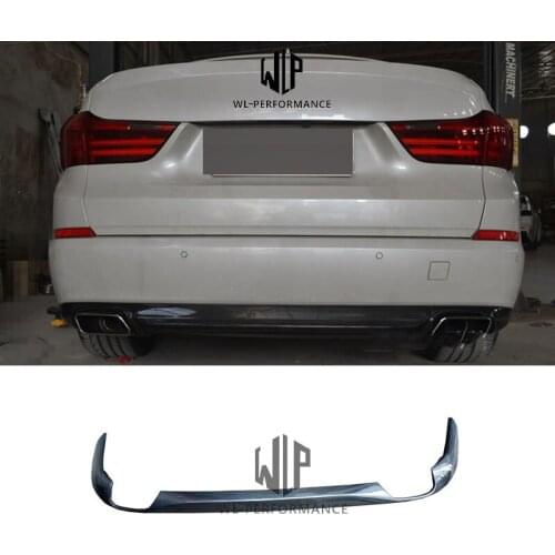 F07 5 Series GT Style High Quanlity Carbon Fiber Rear Lip Diffuser Car Styling for BMW F07 5 Series Car Body Kit 2014-UP