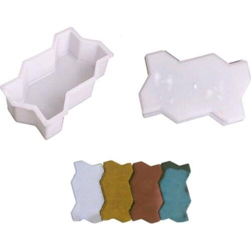Paving Mould Pavement Mold Garden Bricks Pavement Walkway Floor Maker Moulds Tool for Garden Yard Decoration Cement