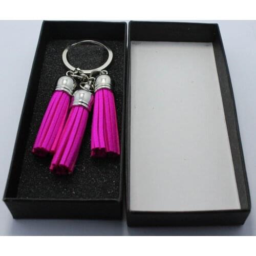 FUYIER Jewelry Accessories Jewelry packaging Box Black Key Chains Package Box