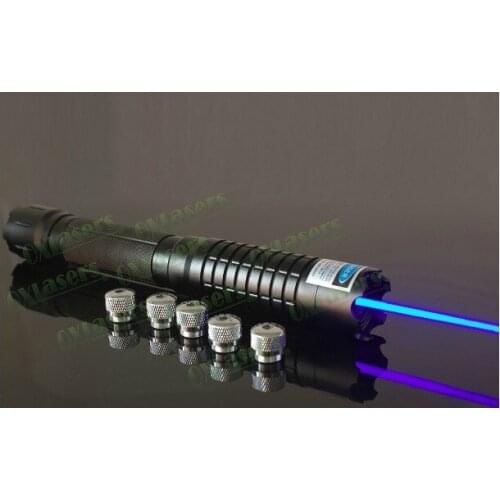HOT! High power Military Blue laser pointer 100w 1000000m 450nm Flashlight Burning match/Burn light cigars/candle/black Hunting