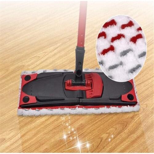 Microfiber Floor Mop Pads Reusable Flat Spin Mop Cloth Replacement for Vileda UltraMax