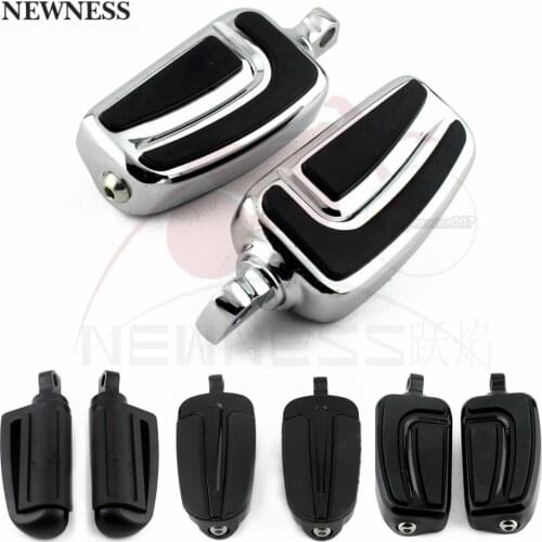 Motorcycle Footpeg Foot Peg Male Mount Front Rear Footrest Pedals For Harley Heritage Softail Dyna Touring Electra Glide