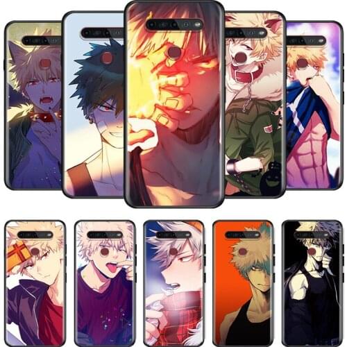 My Hero Academia Katsuki Bakugou For LG G8 V30 V35 V40 V50 V60 Q60 K40S K50S K41S K51S K61 K71 K22 ThinQ 5G Phone Case