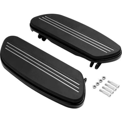 Motorcycle Rider Footboard Kit For Harley Softail Fat Boy 1986-2017 Touring Electra Glide Road Glide 1986-2020