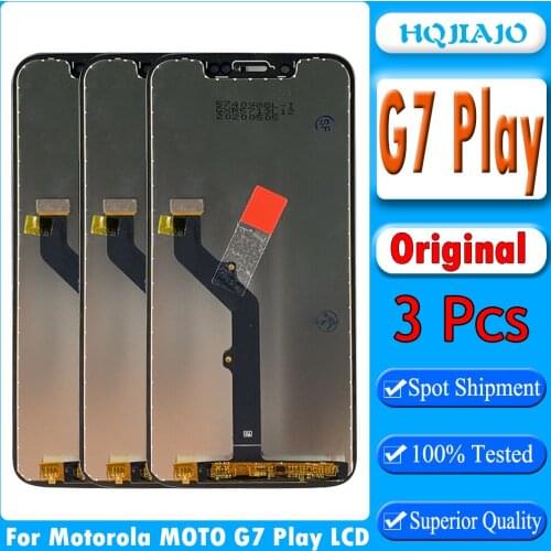3 PCS LCD For Motorola MOTO G7 Play LCD Display Touch screen Digitizer Assembly For MOTO G7 Play LCD Screen