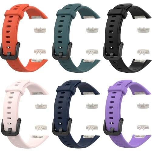 TPU Sport Band Straps For Huawei Honor Band 6 Smart Wristband Bracelet Replacement Watch Strap For Honor Band 6 Watch Band ONLY