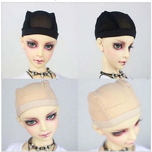 2PCS/LOT Retail BJD Hair Accessories 1/3 1/4 1/6 SD BJD Wigs Caps Hair Net For DIY Doll Wigs