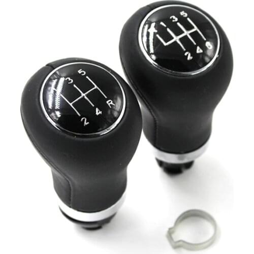 Gear Shift Knob Lever For Audi A4 B6 Shifter Handle 5 6 Speed Car Stick 12mm Auto Parts