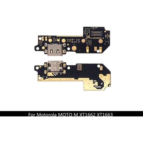 Replacement Repair Parts USB Charging Jack Dock Board For Motorola MOTO M XT1662 XT1663 USB Charger Port Connector Flex Cable