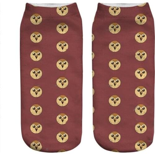 2021 Womens socks kawaii Hooty owl house Printed Socks Woman harajuku Happy Funny Novelty cute girl gift Socks for women