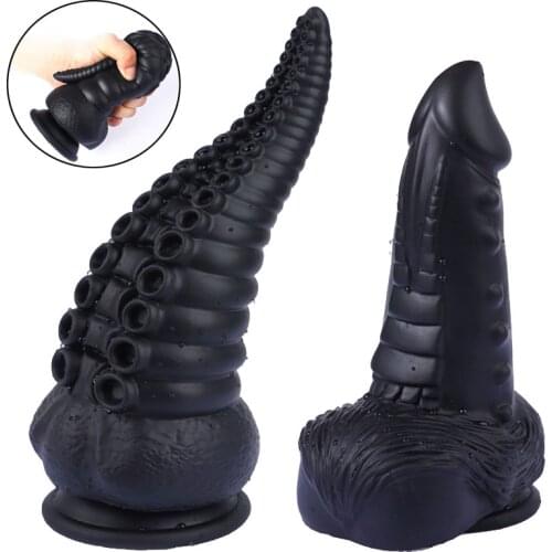 Octopus Tentacle Anal Butt Plug Big Penis Prostate Massage Anal Toy For Men Woman Orgasm Stimulate Huge Dildo Dick Adult Sex Toy