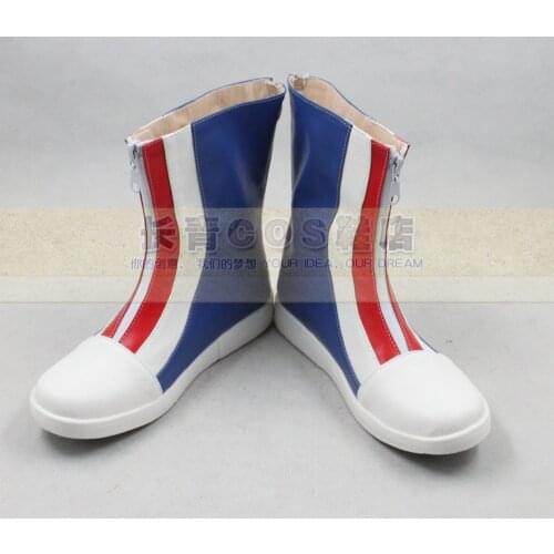 Youkai Watch Nathan Adams Cosplay Boots Party C006
